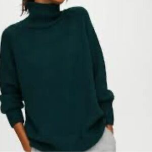 The Group Babaton 100% Alpaca Turtleneck Sweater